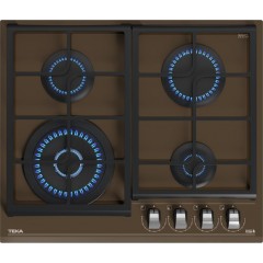 Teka GZC 64320 XBN Εστία Υγραερίου Αυτόνομη 60x51cm London Brick Brown Glass Teka GZC 64320 XBN Εστία Υγραερίου Αυτόνομη 60x51cm London Brick Brown Glass